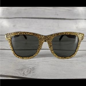 Saint Laurent GOLD GLITTER SL51 sunnies